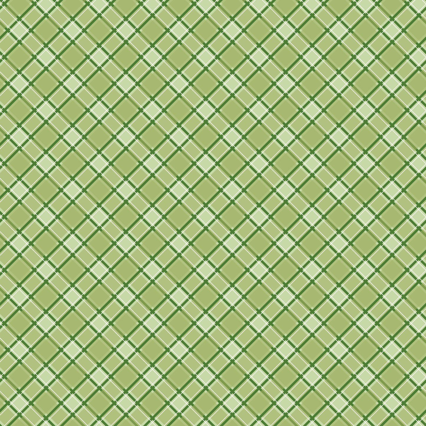 Front Porch Plaid Green - Fat Quarter