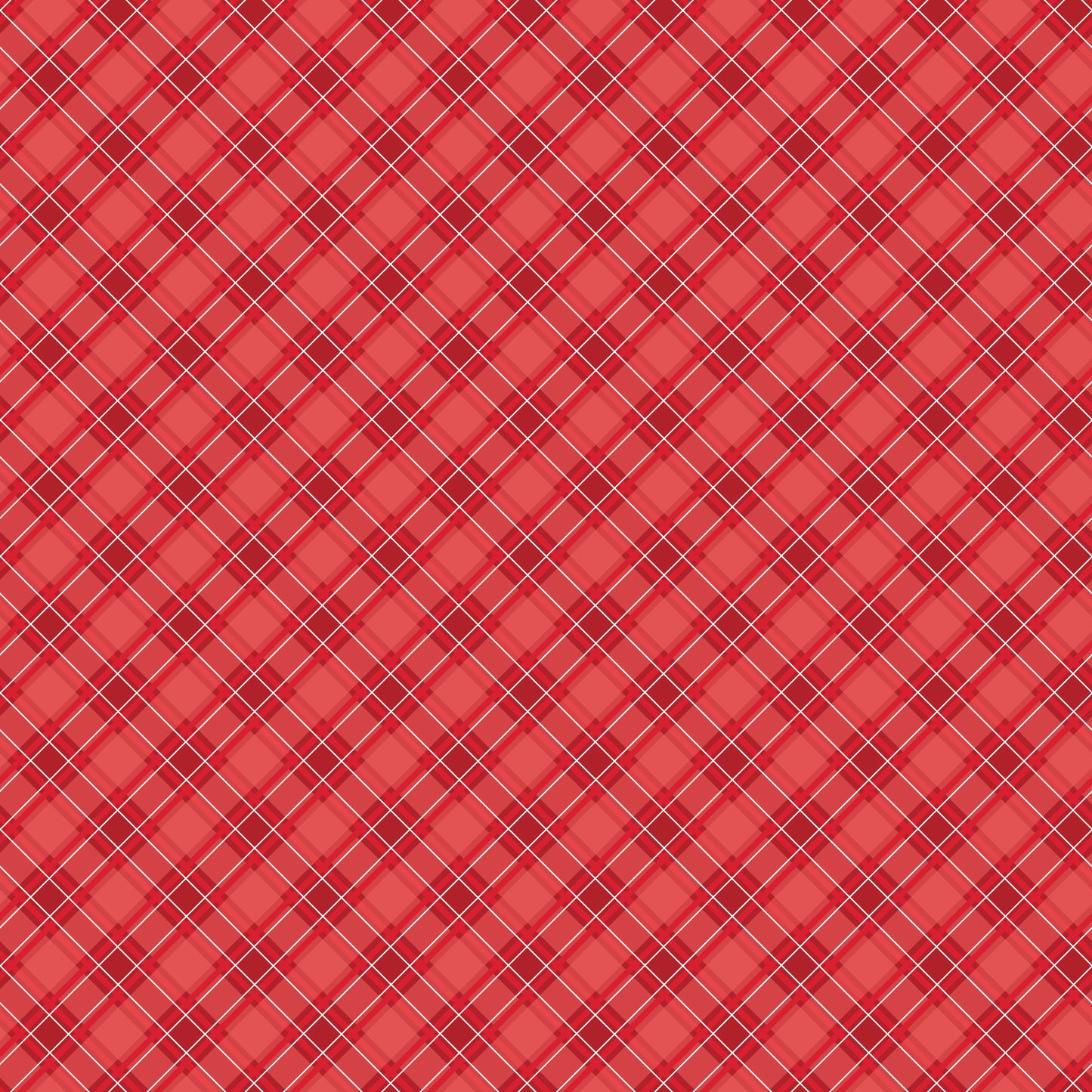 Front Porch Plaid Red - Fat Quarter