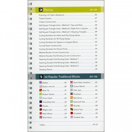 All-In-One Quilter's Reference Tool Updated (2nd Edition)
