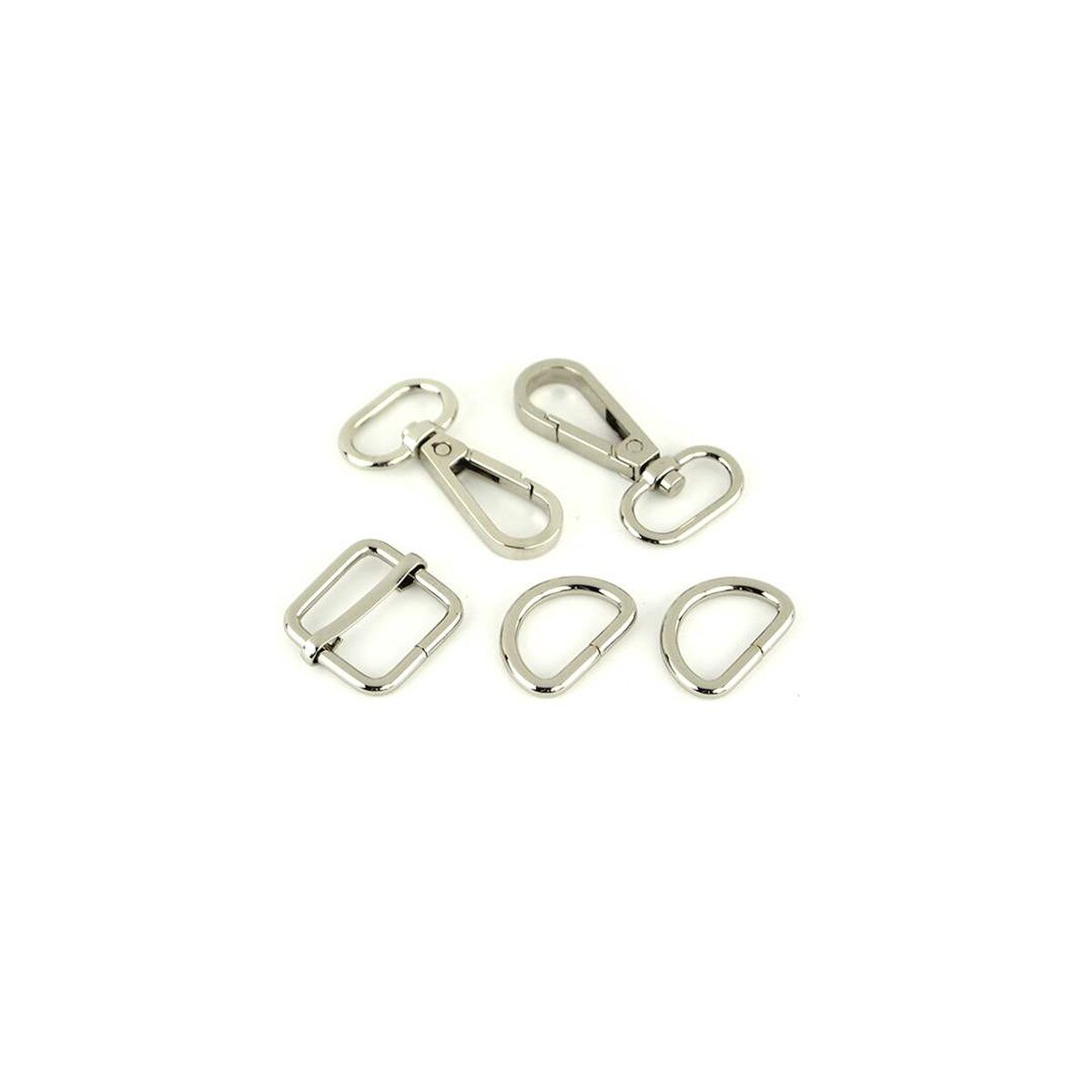 Sallie Tomato Style 3 Basic Hardware Kit 3/4" Nickel