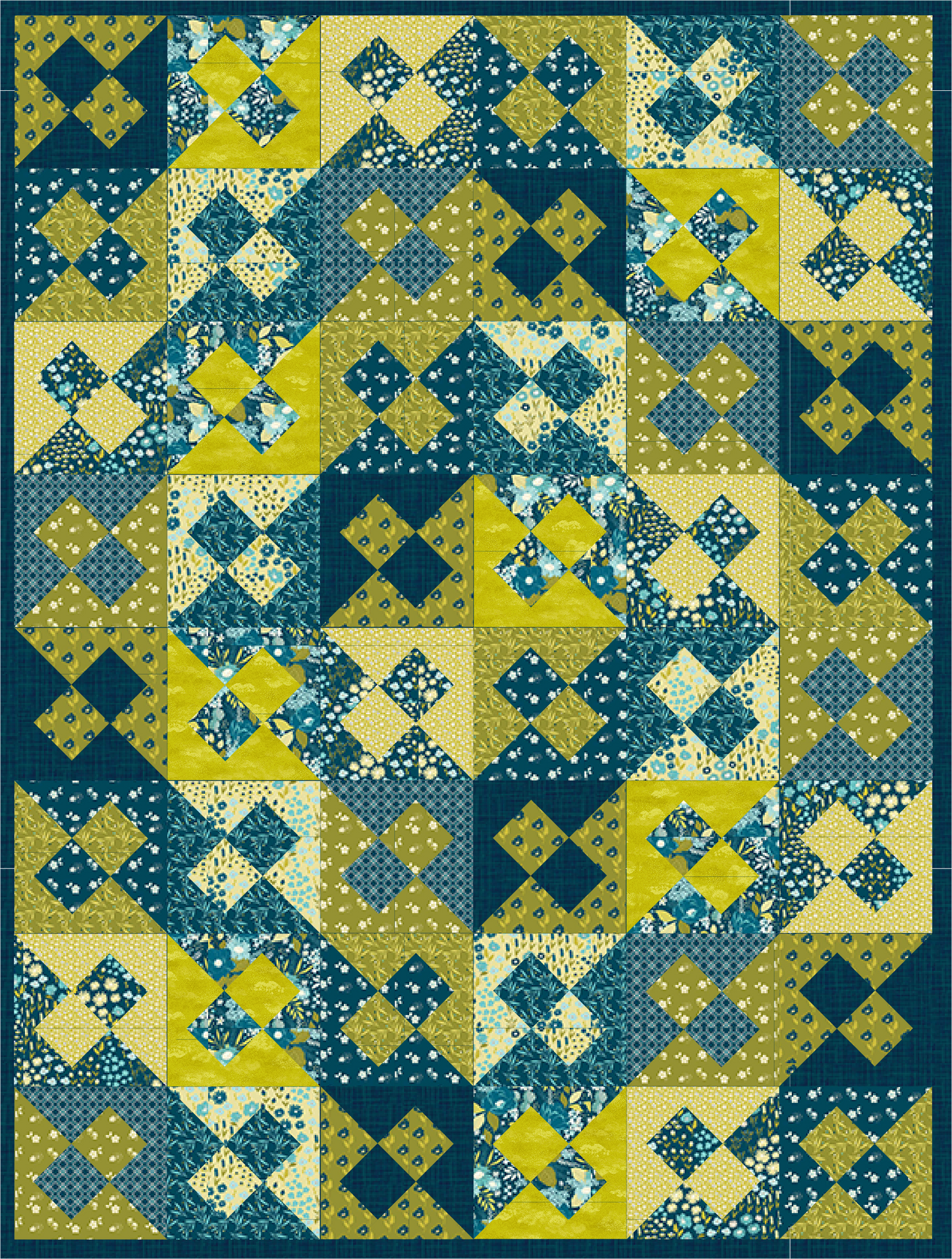 Billie - 10" square Pattern 238