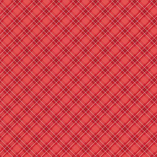 Front Porch Plaid Red - Fat Quarter