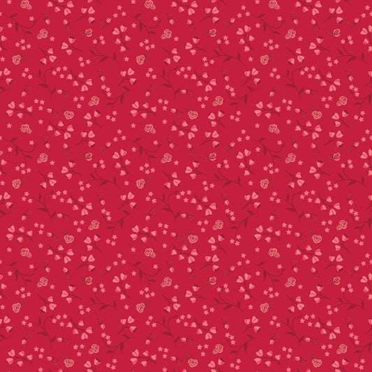 Front Porch Floral Red - Fat Quarter