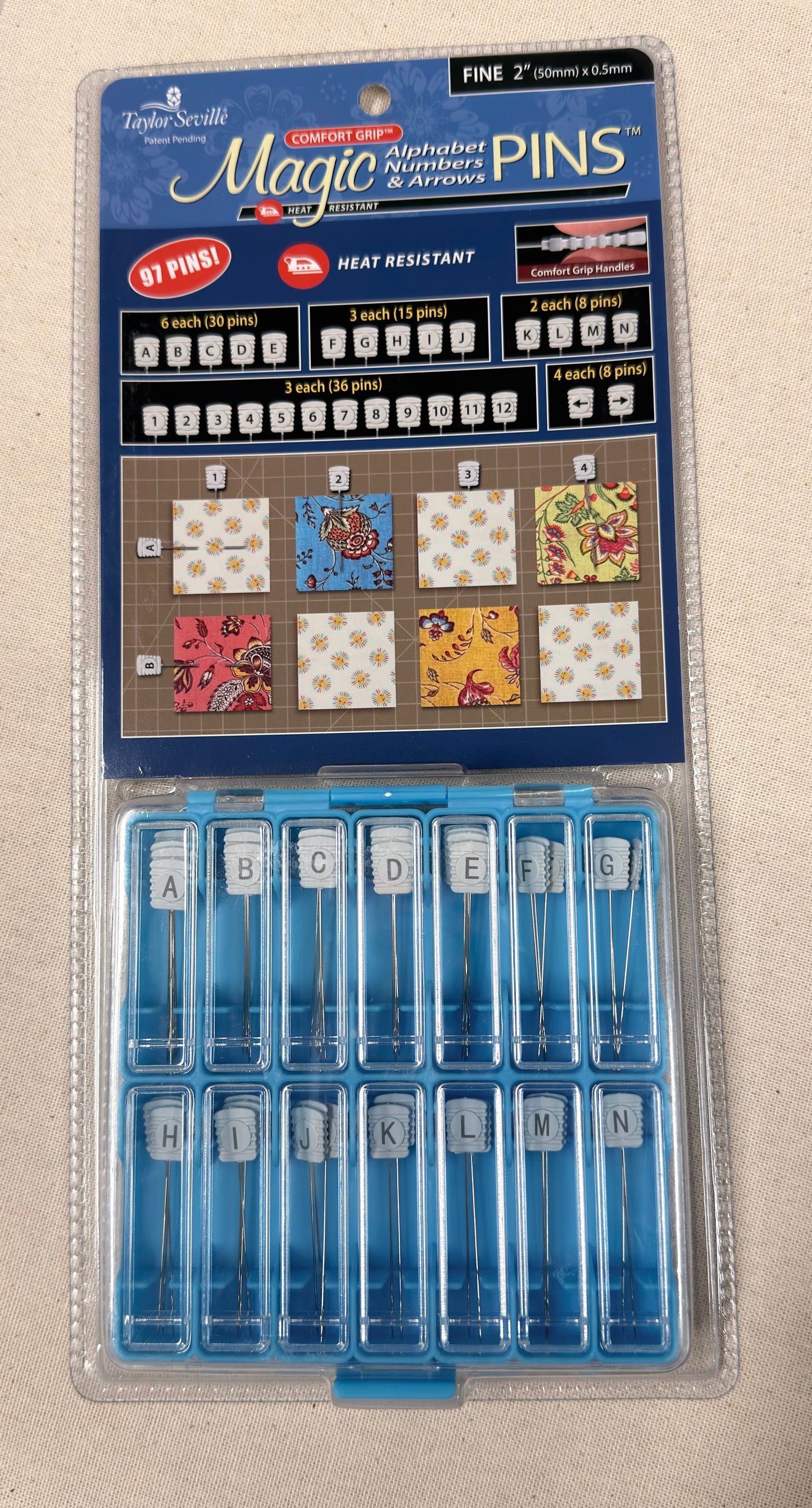 Magic Alphabet Numbers and Arrow Pins