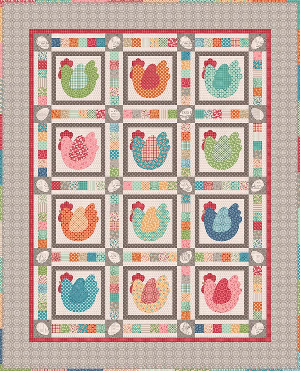 The Hen House Quilt Kit by Lori Holt