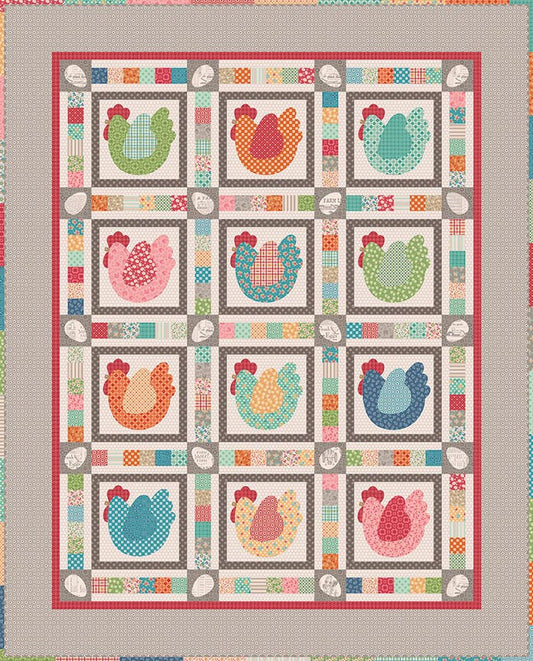 The Hen House Quilt Kit by Lori Holt