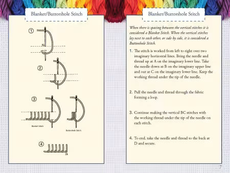 Hand Embroidery Stitches at-a-glance