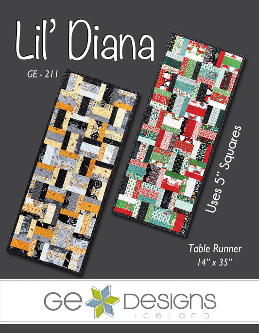 Lil' Diana - Table runner pattern 211