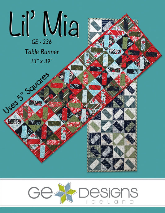 Lil' Mia - Table runner pattern 236