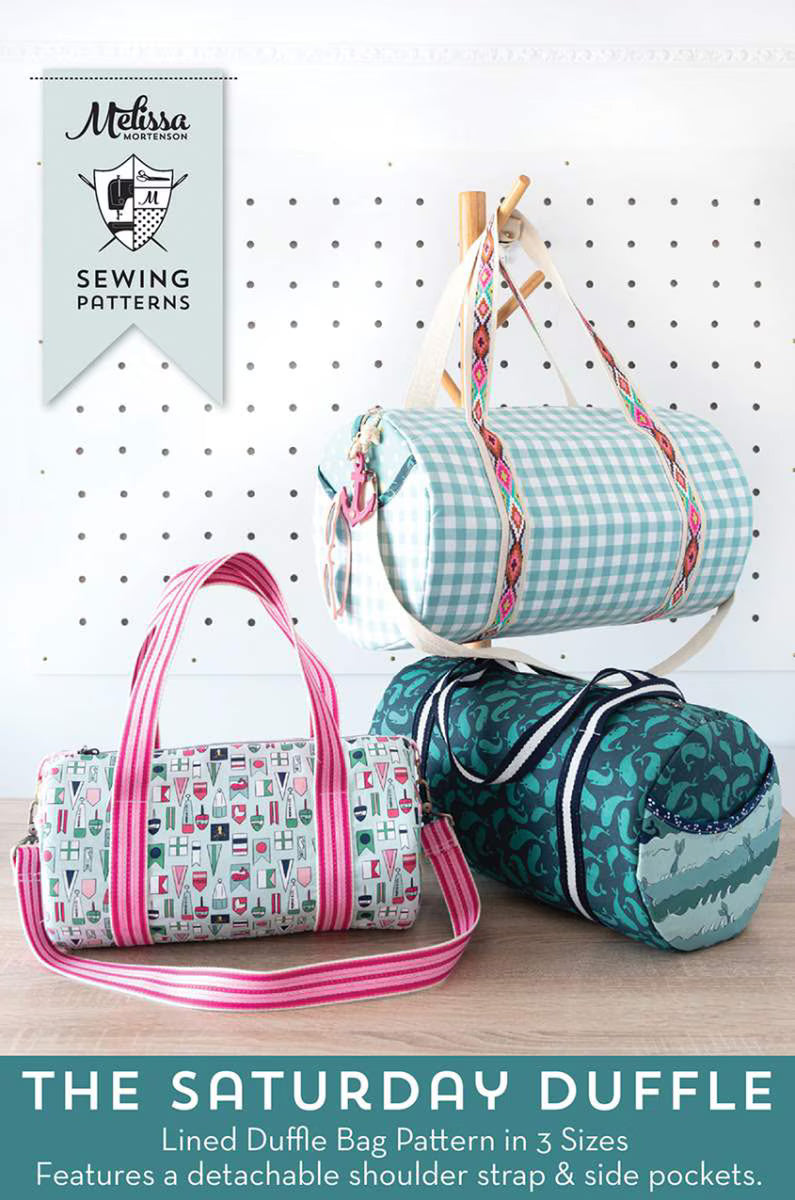 Melissa Mortenson Saturday Duffle Bag Pattern