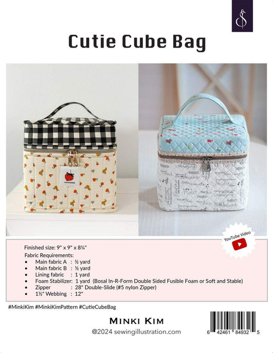 Minki Kim Cutie Cube Bag Pattern