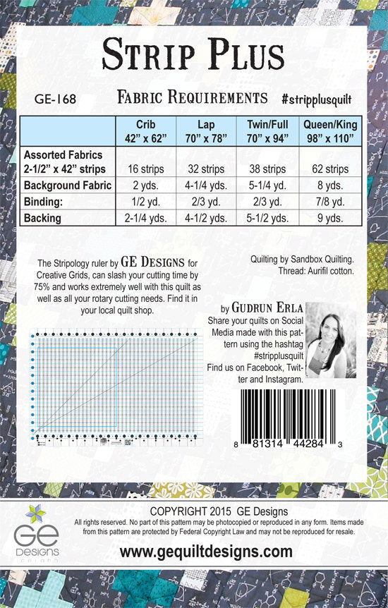 Strip Plus Pattern 168