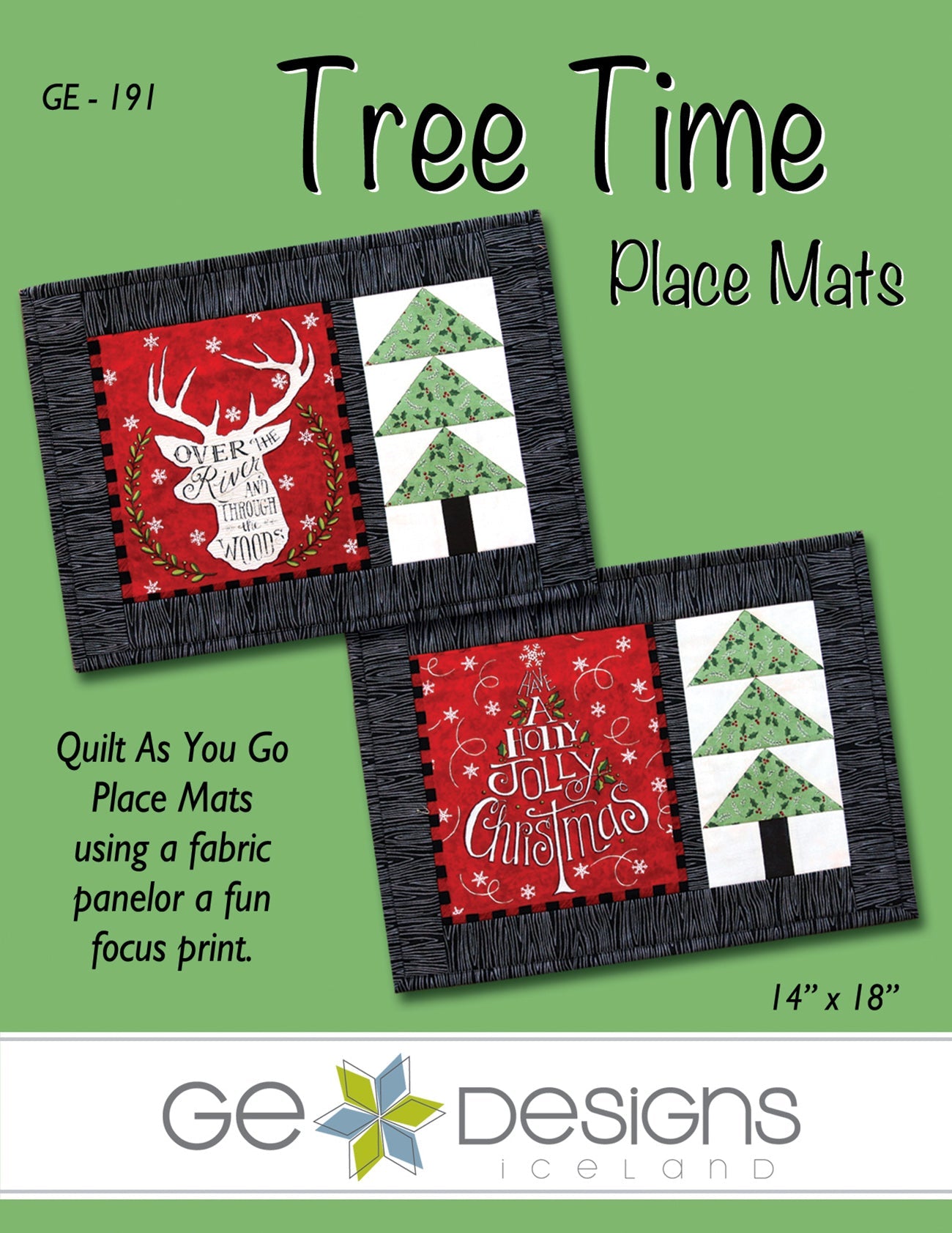 Tree Time Place Mats Pattern 191