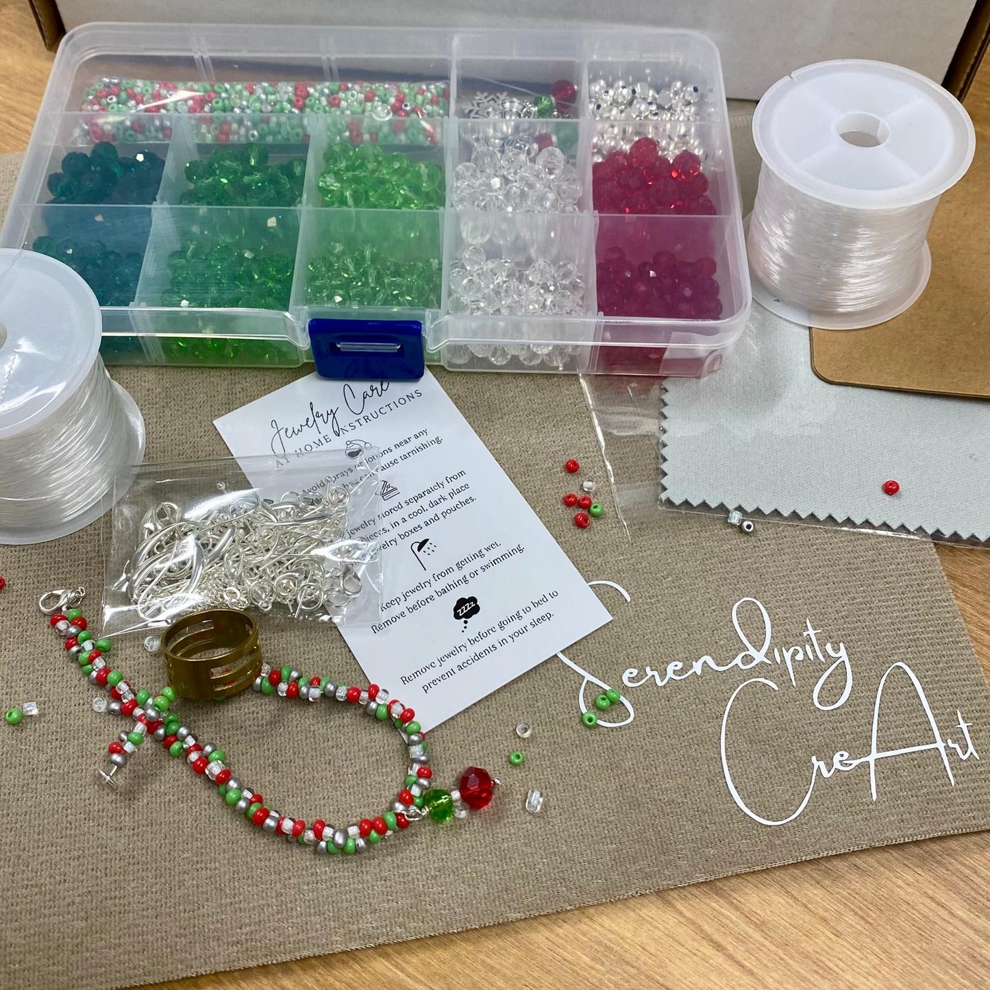 CreArt with beads Christmas Kit