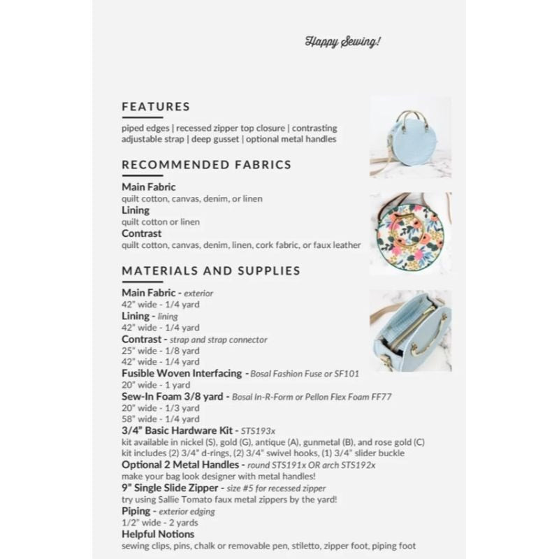 Daisy Bag by Sallie Tomato