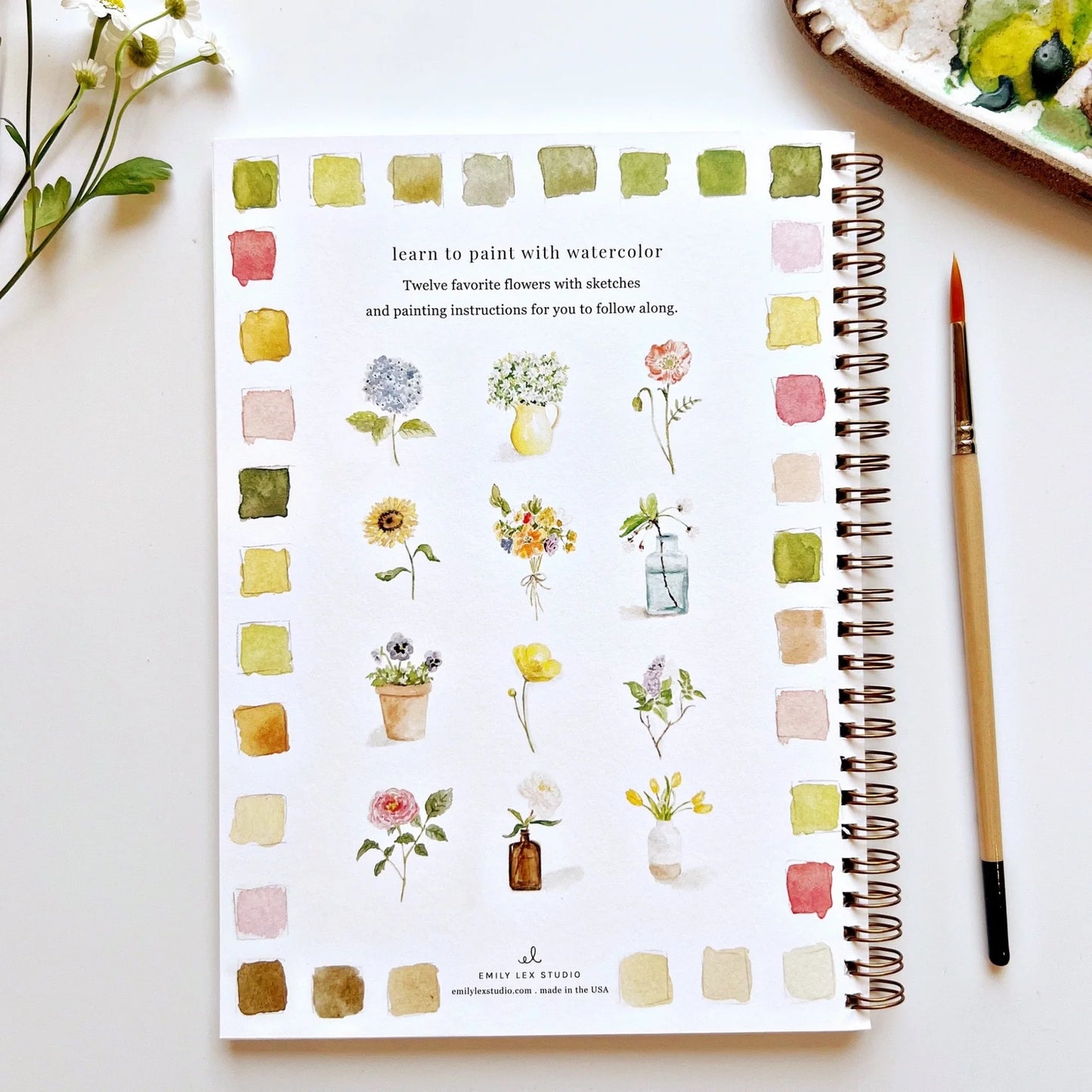 Emily Lex Studio Workbook - Flowers
